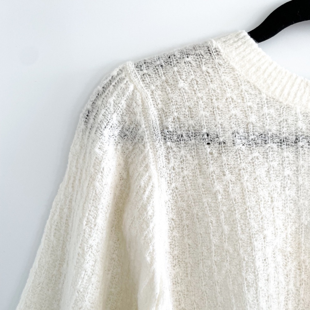 Babaton NWOT Puff Sleeve Sweater - Picture 2 of 12